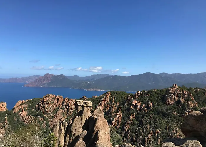 - Vue Et Village * Piana (Corsica)